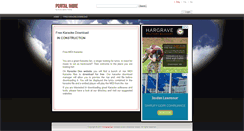 Desktop Screenshot of karaokeden.com